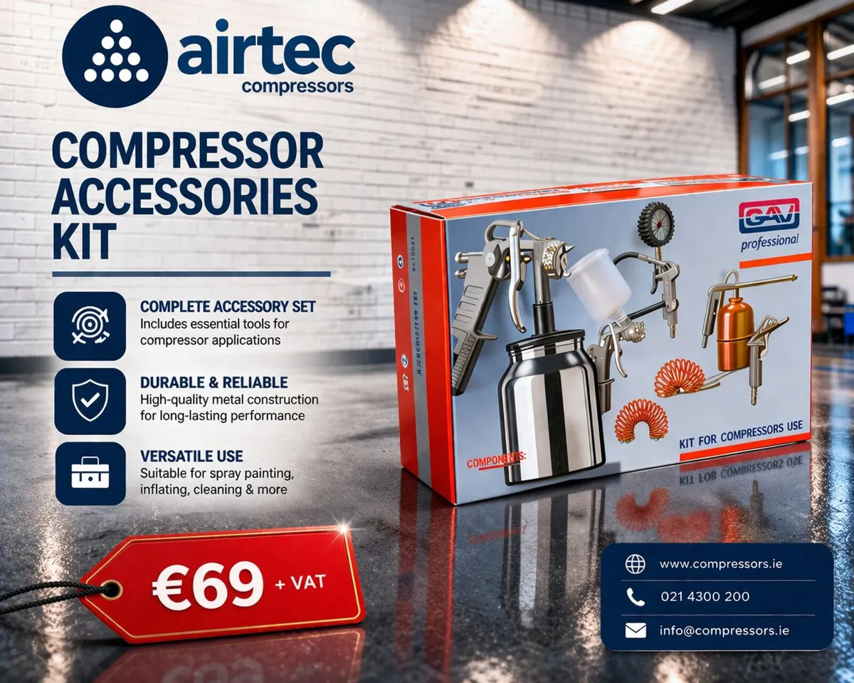 COMPRESSOR- ACCESSORIES KIT- IN STOCK TODAY - Image 1