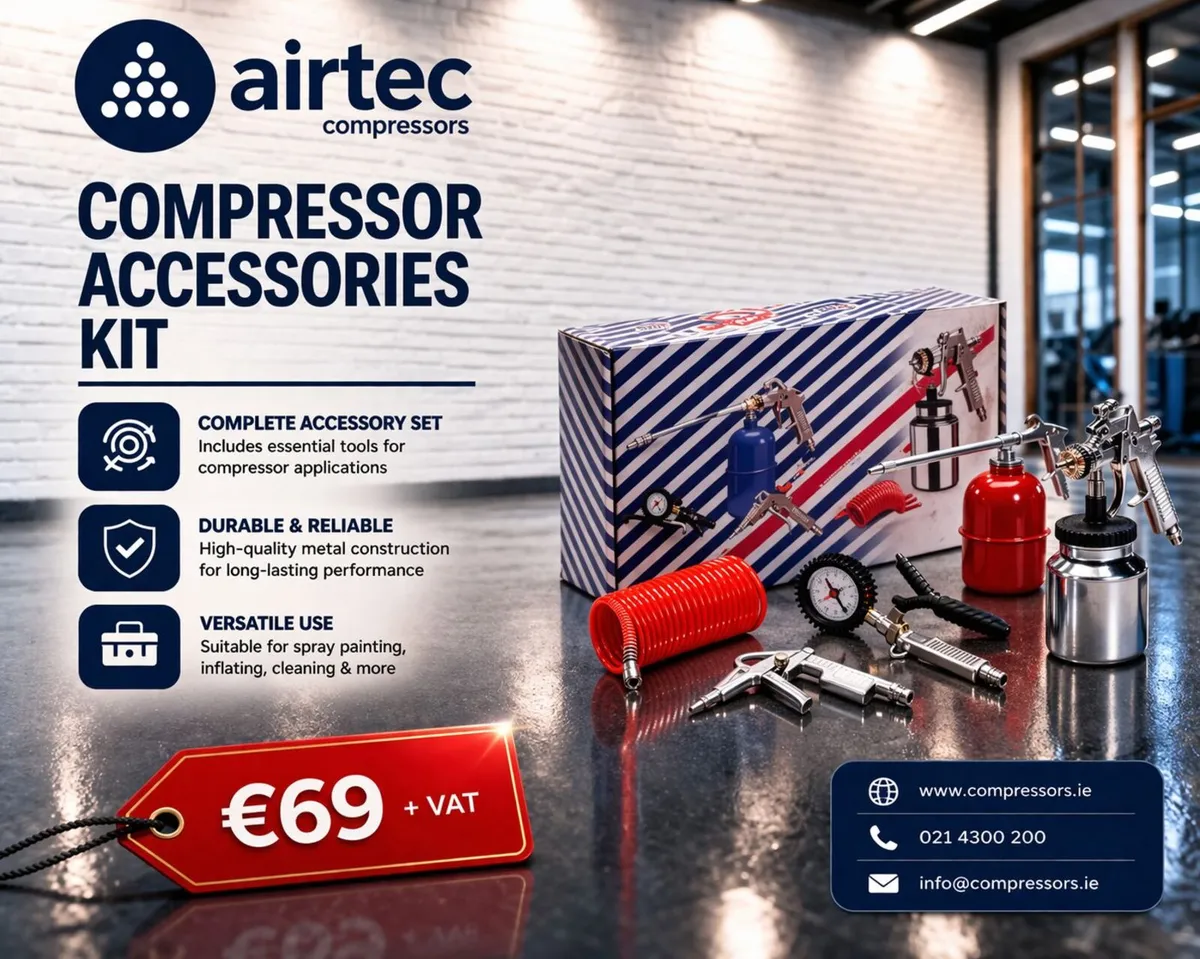 COMPRESSOR- ACCESSORIES KIT- IN STOCK TODAY - Image 2