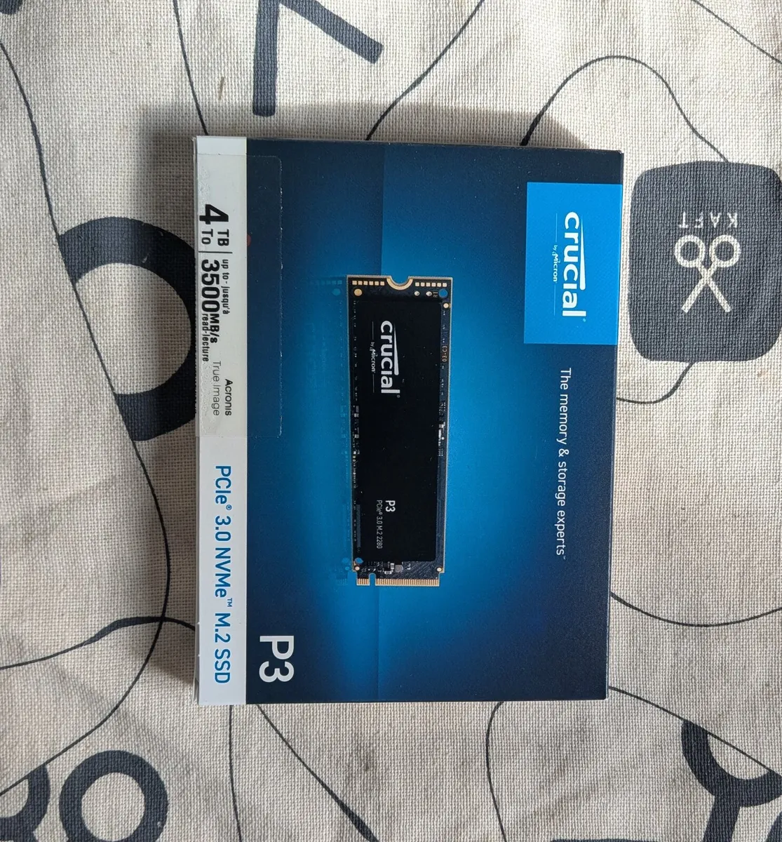 Crucial P3 4TB SSD - price firm - brand new - Image 1