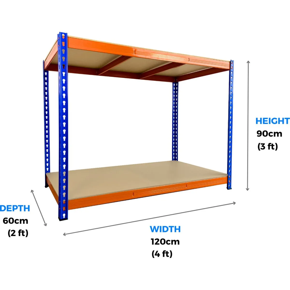 Heavy Duty Storage Shelving Racking Garage Sheds - Image 4