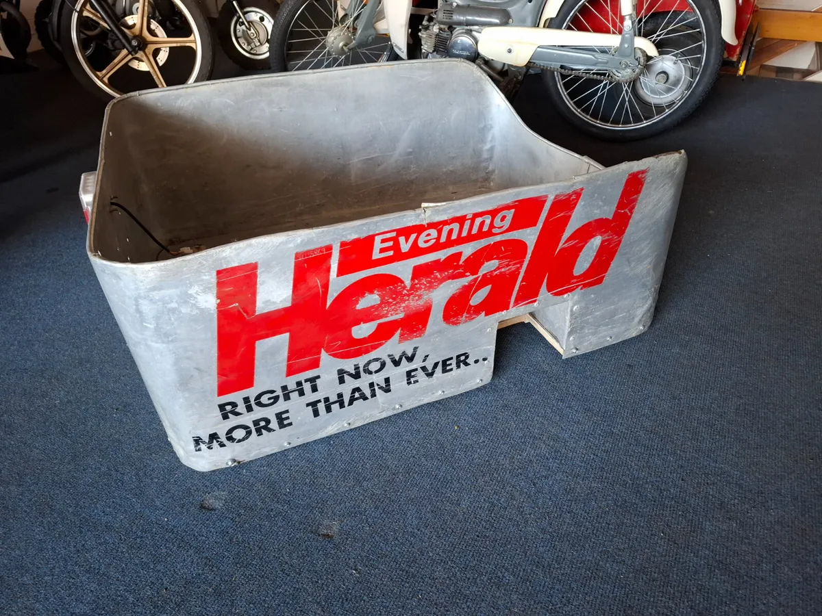 Evening Herald Newspaper delivery box - Image 1