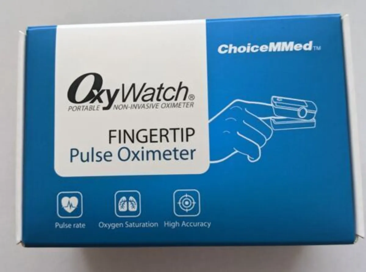 PULSE OXIMETER (Finger) OXYWATCH (ChoiceMMed) Medi - Image 1