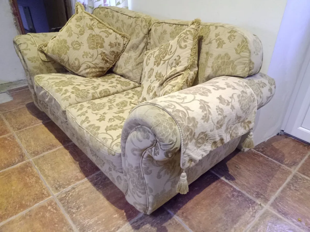 FREE!!Large 2seater sofa and 1chair - Image 2