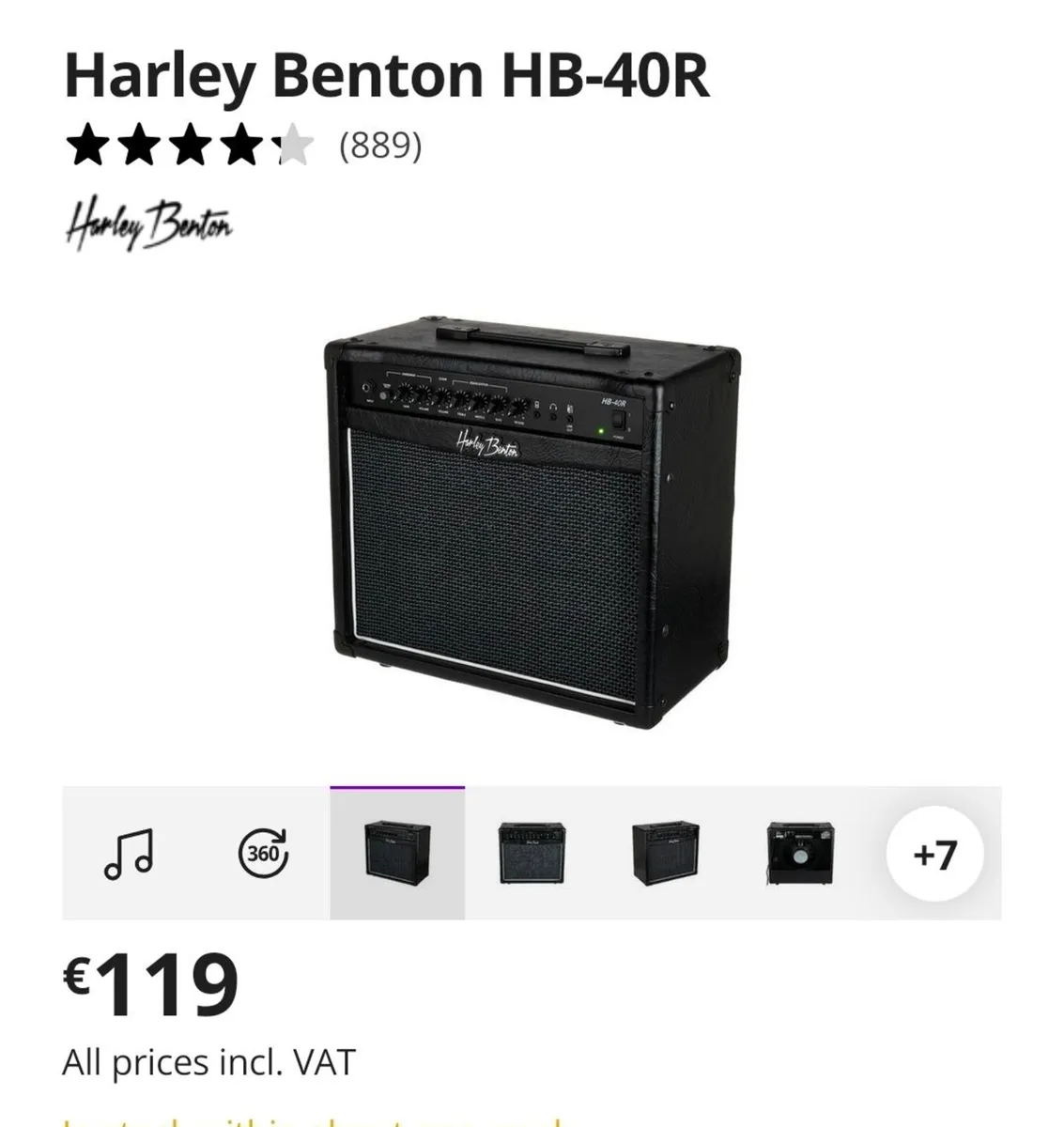 Guitar combo amplifier 40W - Image 2