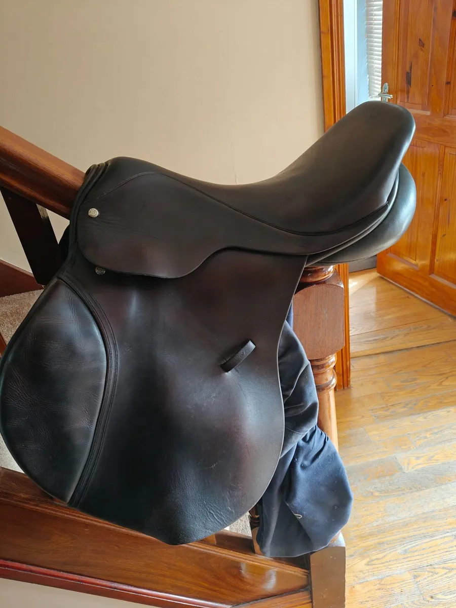 18 Inch Berney Bros Jumping saddle - Image 1