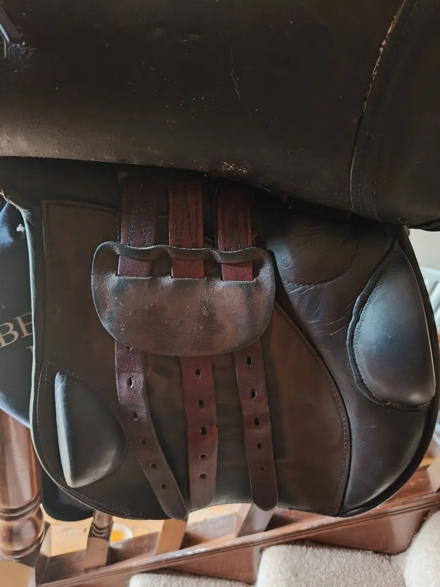 18 Inch Berney Bros Jumping saddle - Image 3