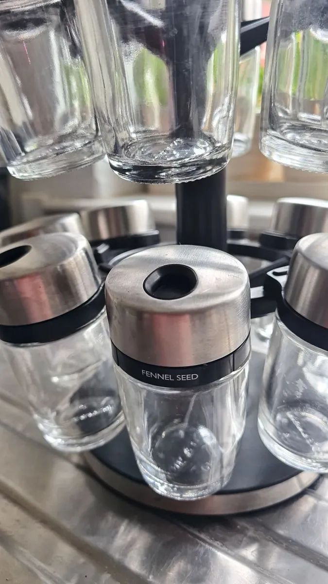 Cole & Mason 16-Jar Herb & Spice Carousel - Excell - Image 1