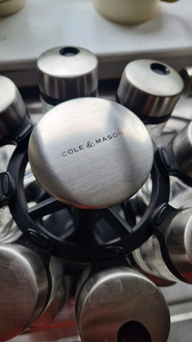 Cole & Mason 16-Jar Herb & Spice Carousel - Excell - Image 3