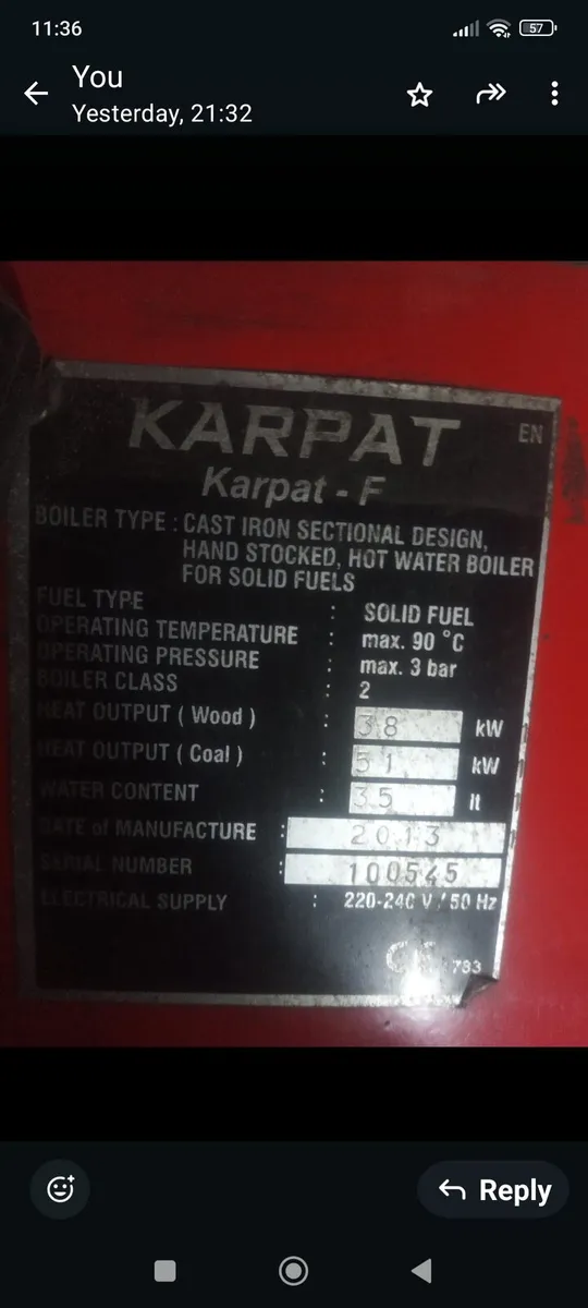 Solid fuel burner - Image 2