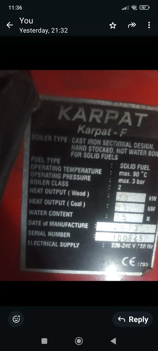 Solid fuel burner - Image 3