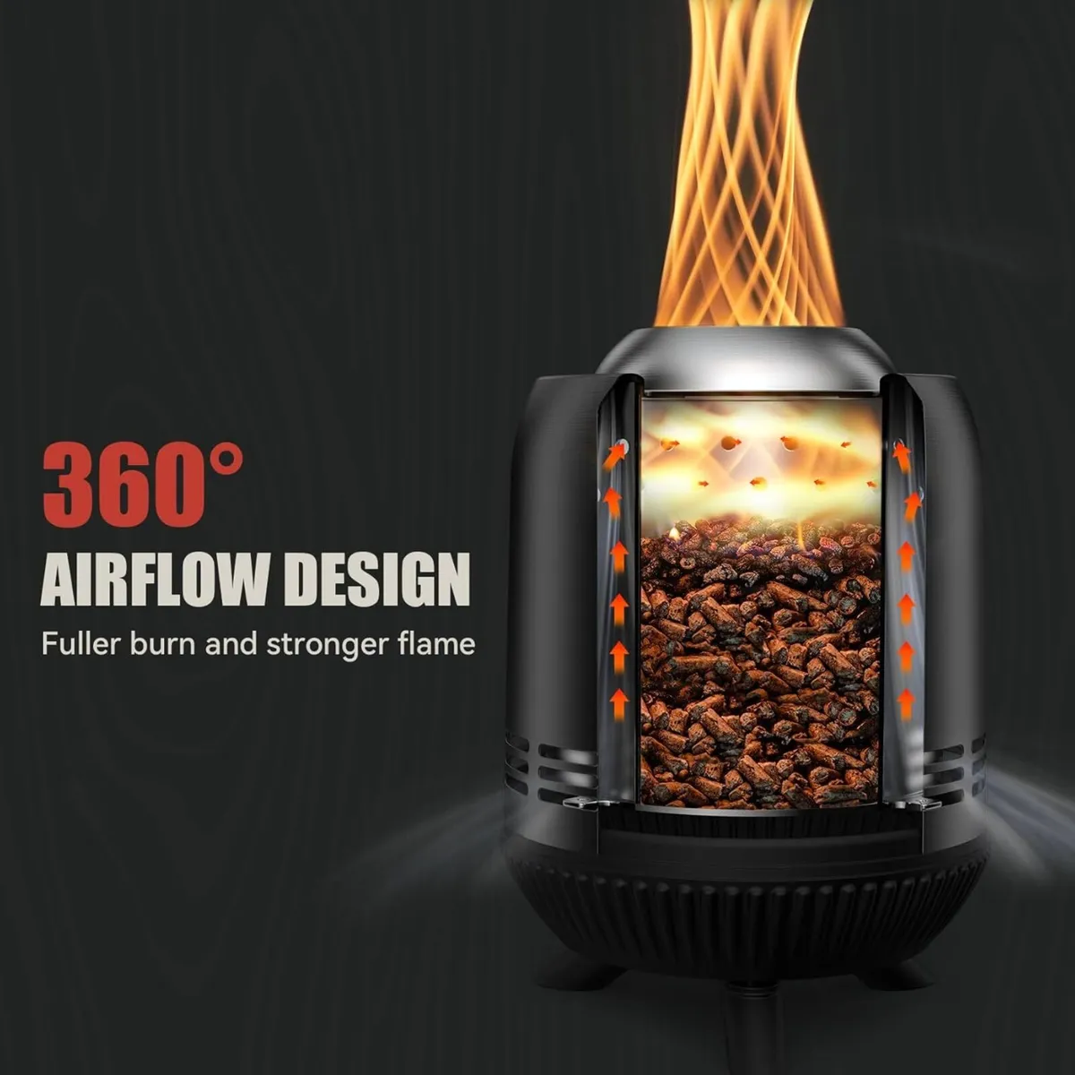 Smokeless Fire Pit with Carrying Bag Mini - Image 4