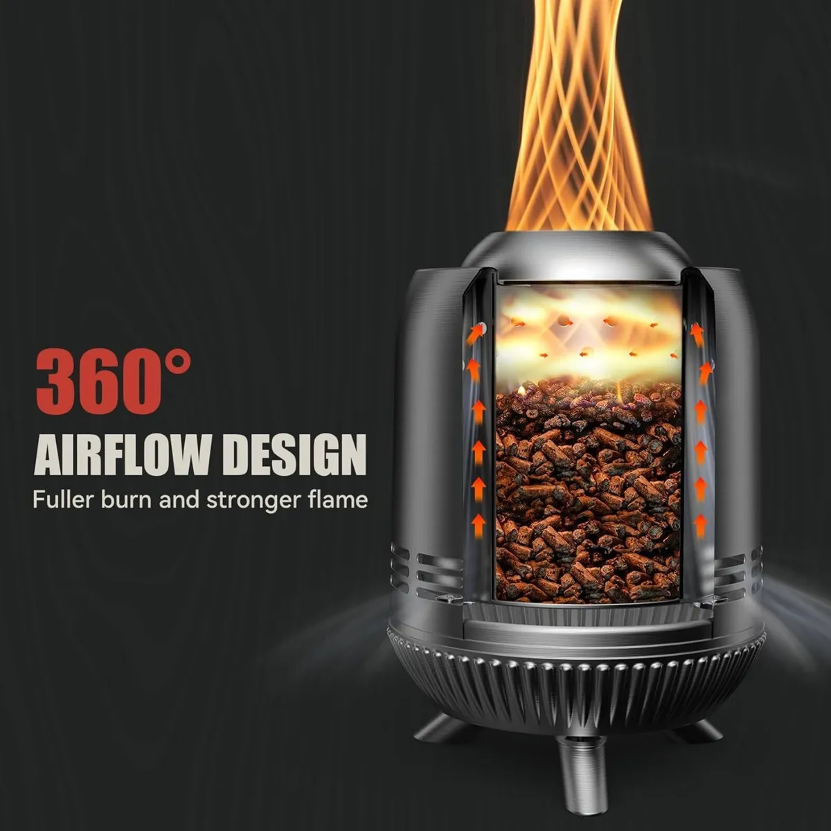 Smokeless Fire Pit with Carrying Bag Mini - Image 4