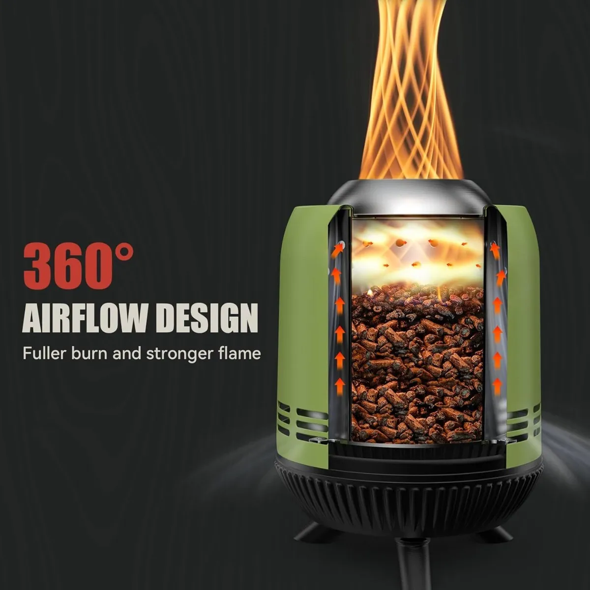 Smokeless Fire Pit with Carrying Bag Mini - Image 4