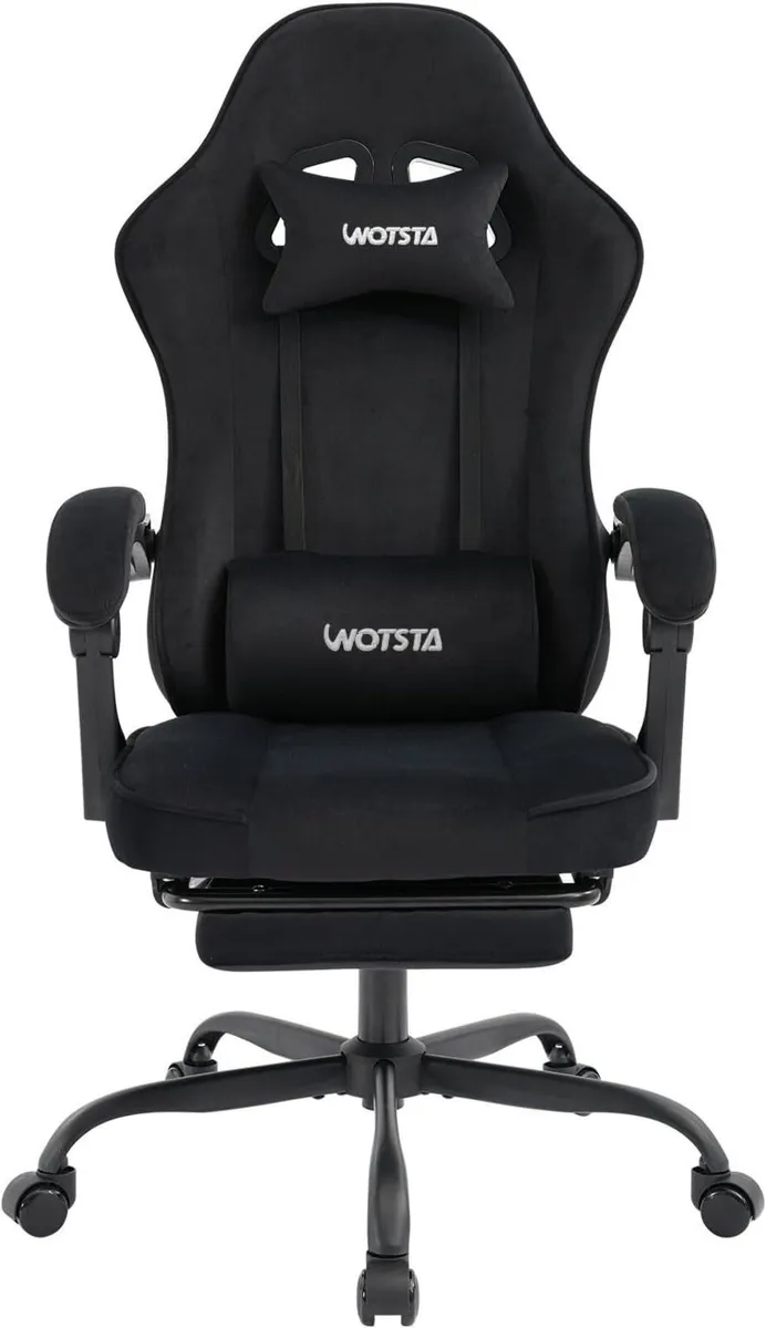 Gaming Chair for Adults Ergonomic with Footrest - Image 1