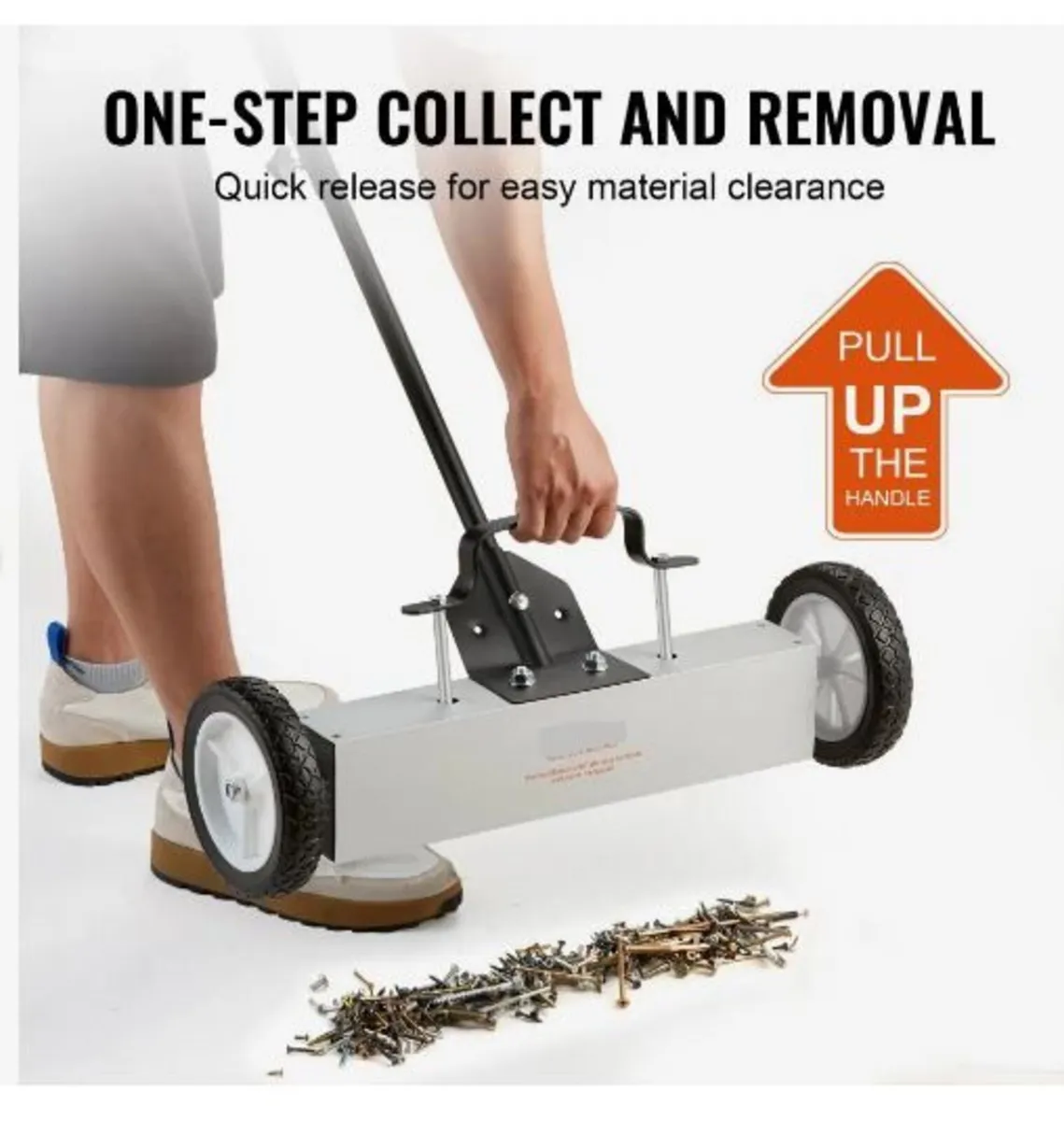 20.4 kg Rolling Magnetic Sweeper - Image 4