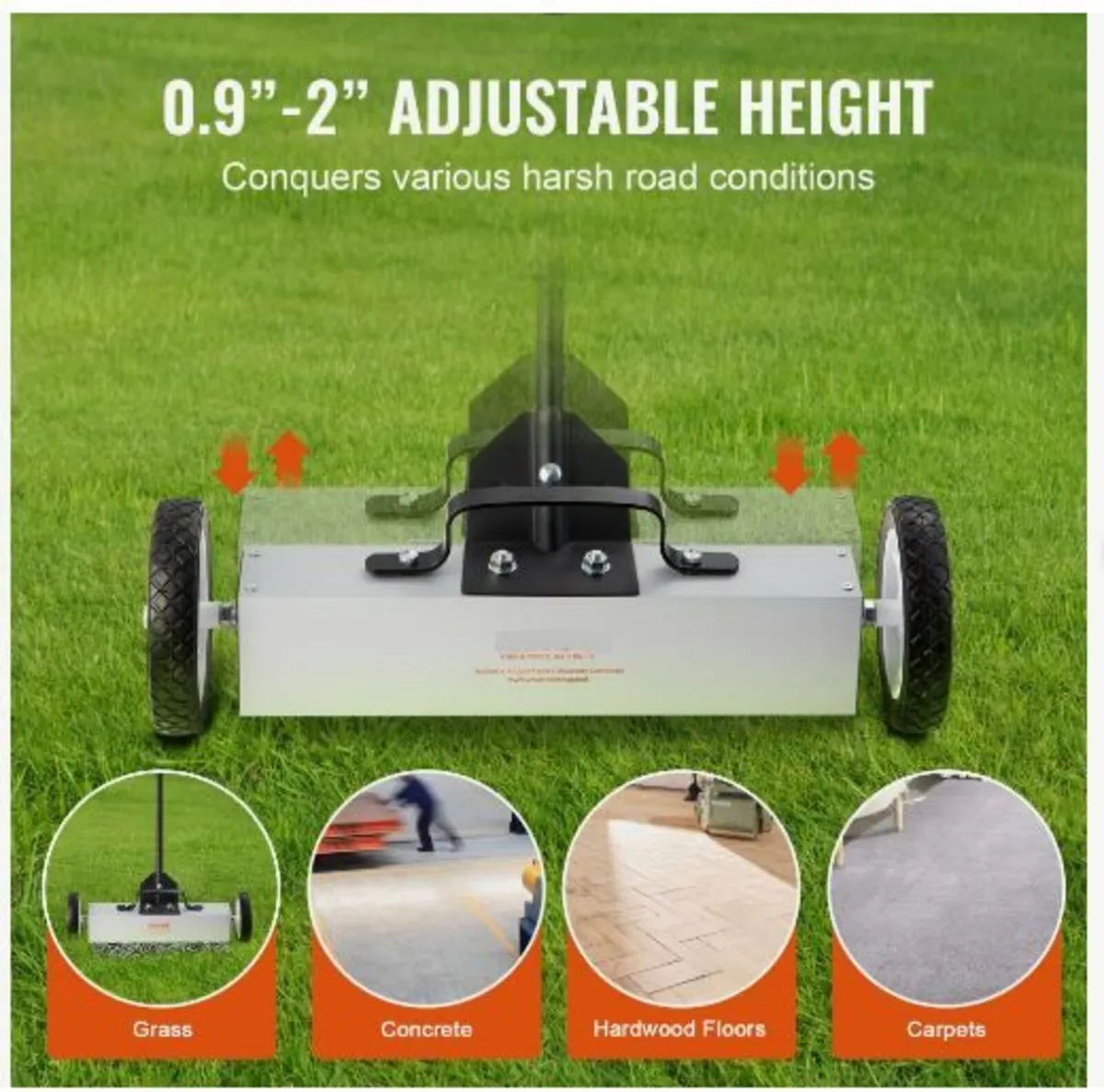 20.4 kg Rolling Magnetic Sweeper - Image 2