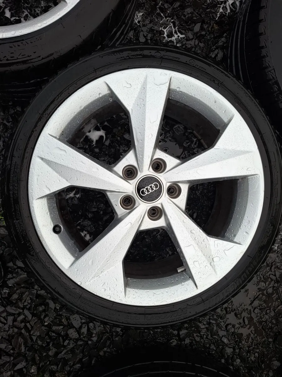 18" Audi,  Vw,  Seat,  Skoda Alloys with tyres - Image 1