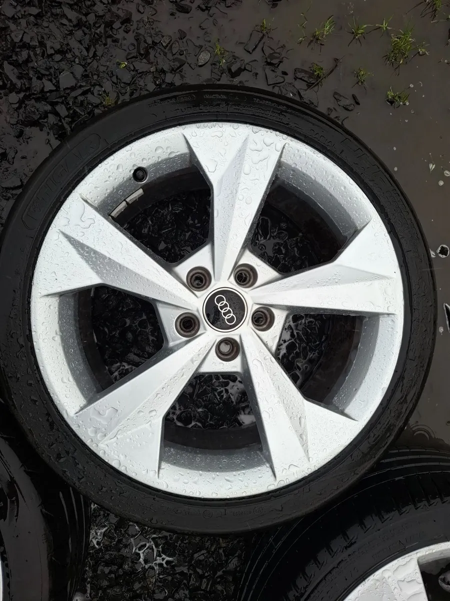 18" Audi,  Vw,  Seat,  Skoda Alloys with tyres - Image 4