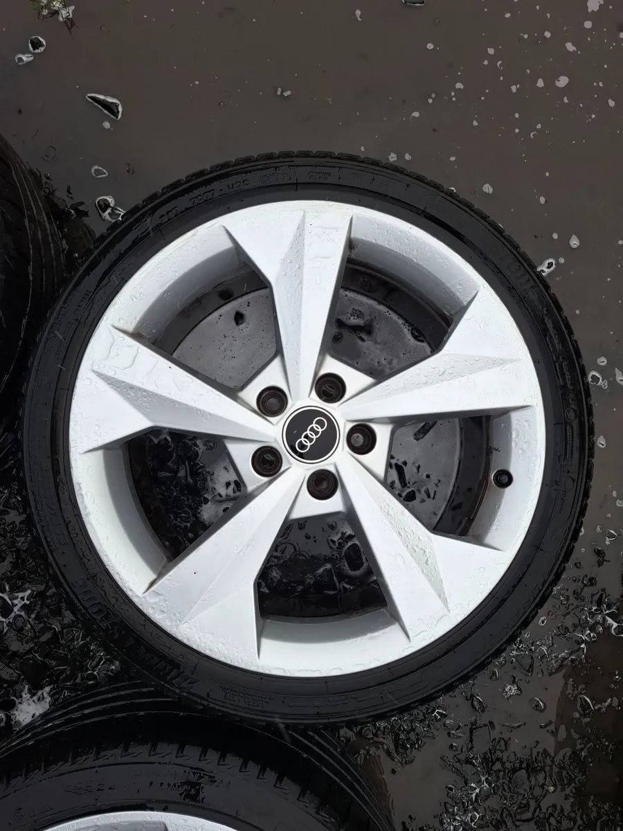 18" Audi,  Vw,  Seat,  Skoda Alloys with tyres - Image 3