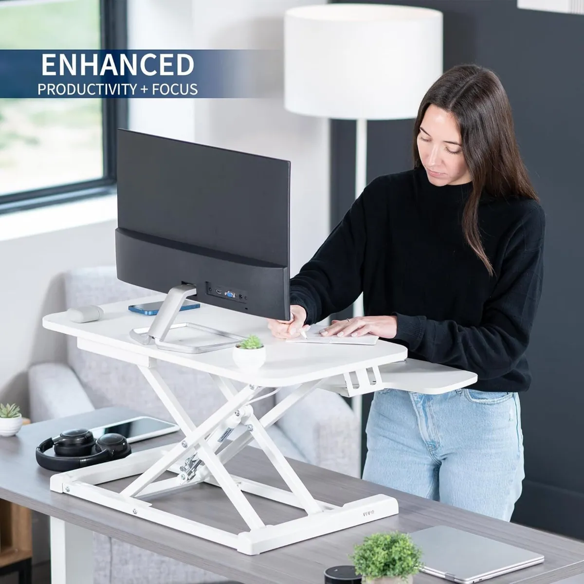 71 cm Desk Converter K Series Height Adjustable - Image 4