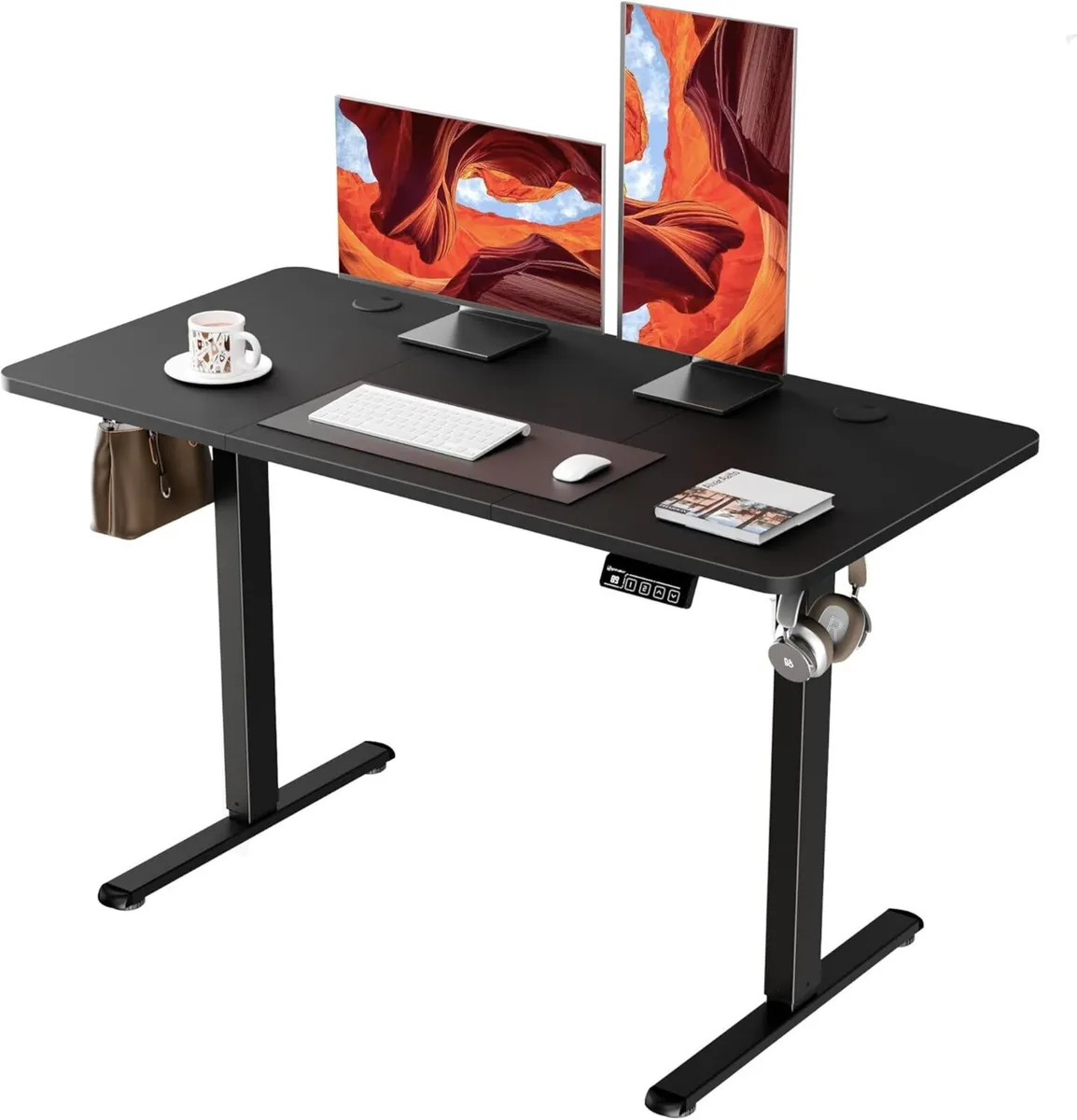 Electric Standing Desk Height Adjustable 120x60cm - Image 1