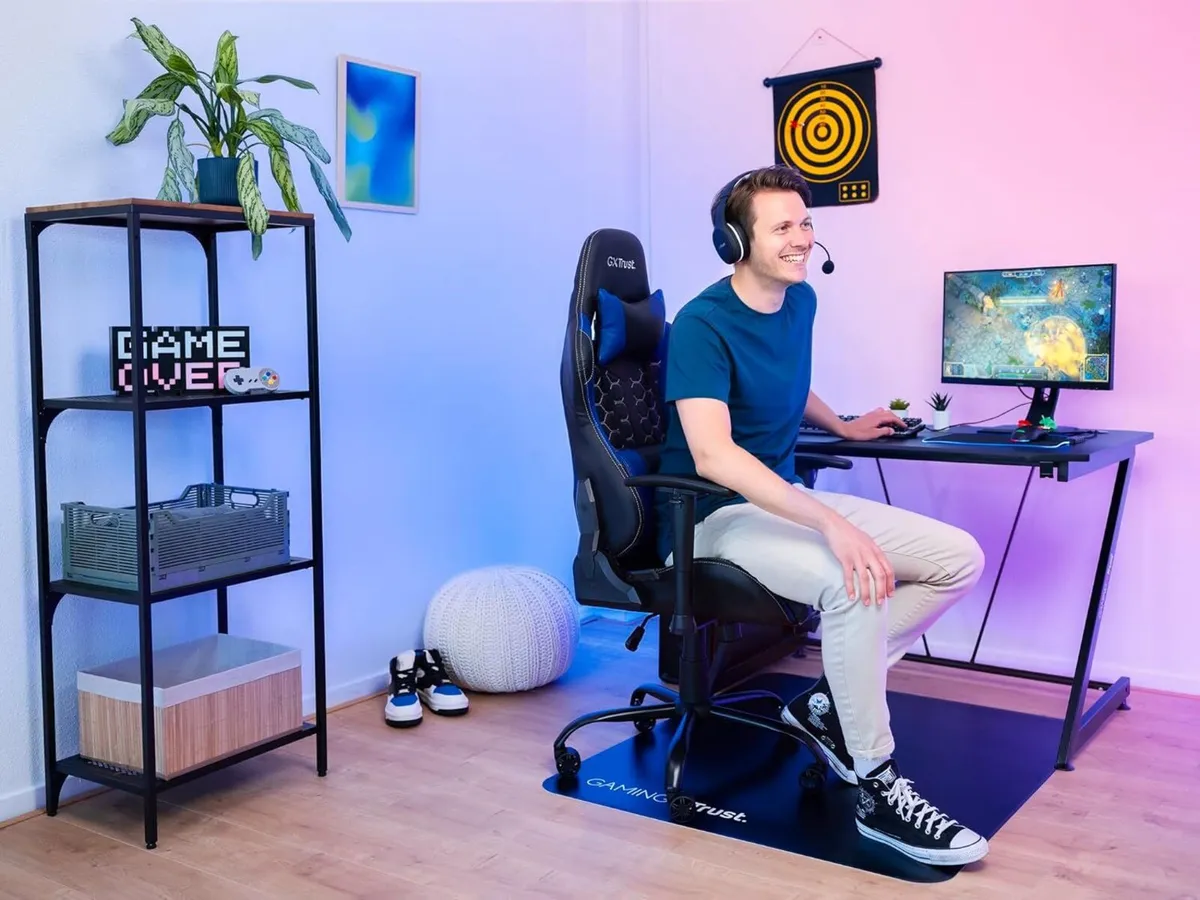 GXT 708B Resto Gaming Chair PC Desk Full 360degree - Image 2