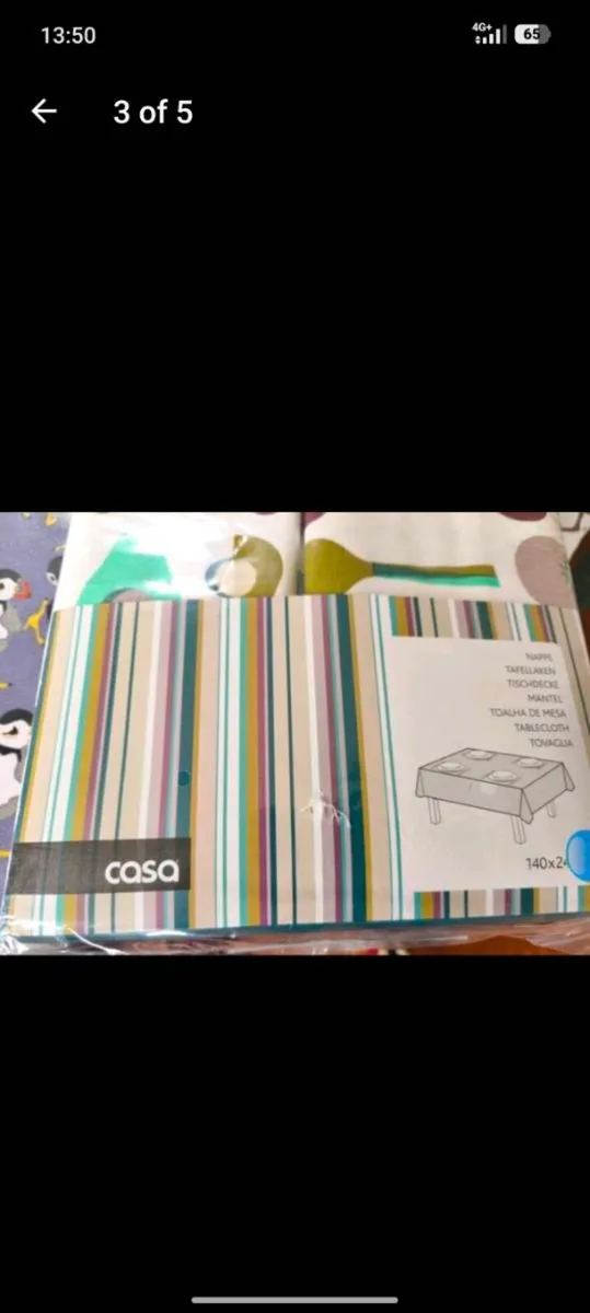 Pure cotton CASA table cloth - Image 3