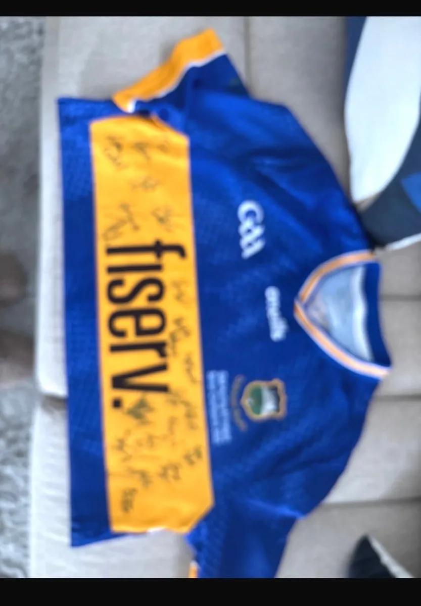 Tipperary All Ireland signed jersey - Image 1