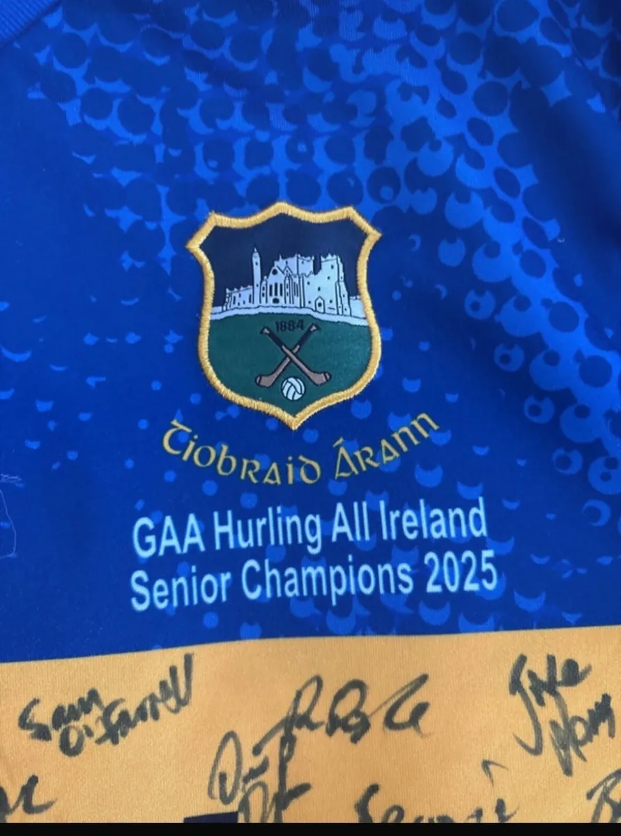Tipperary All Ireland signed jersey - Image 3