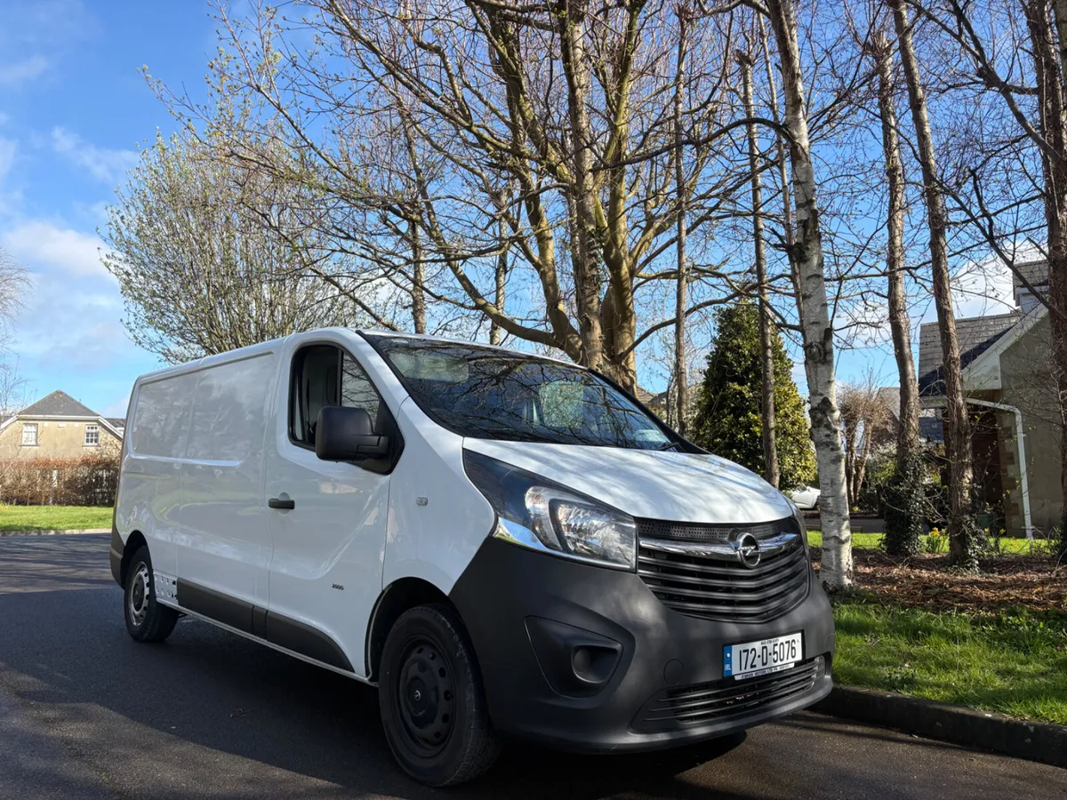 2017 Opel Vivaro low kms tax and nct px welcome - Image 1