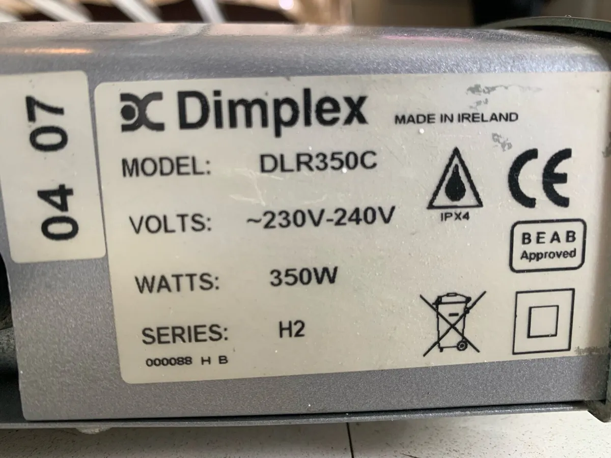 Dimplex Towel Rail - Image 2