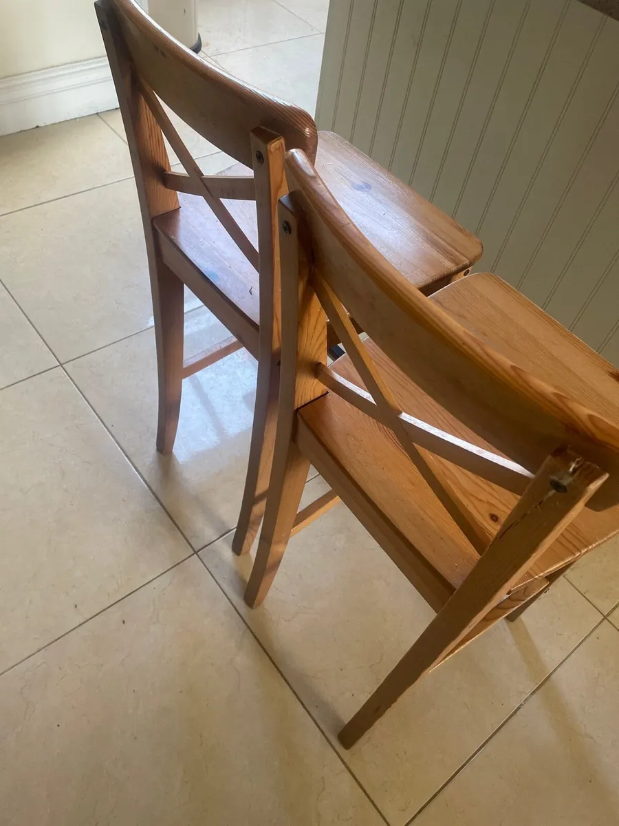 Wooden Stools - Image 2