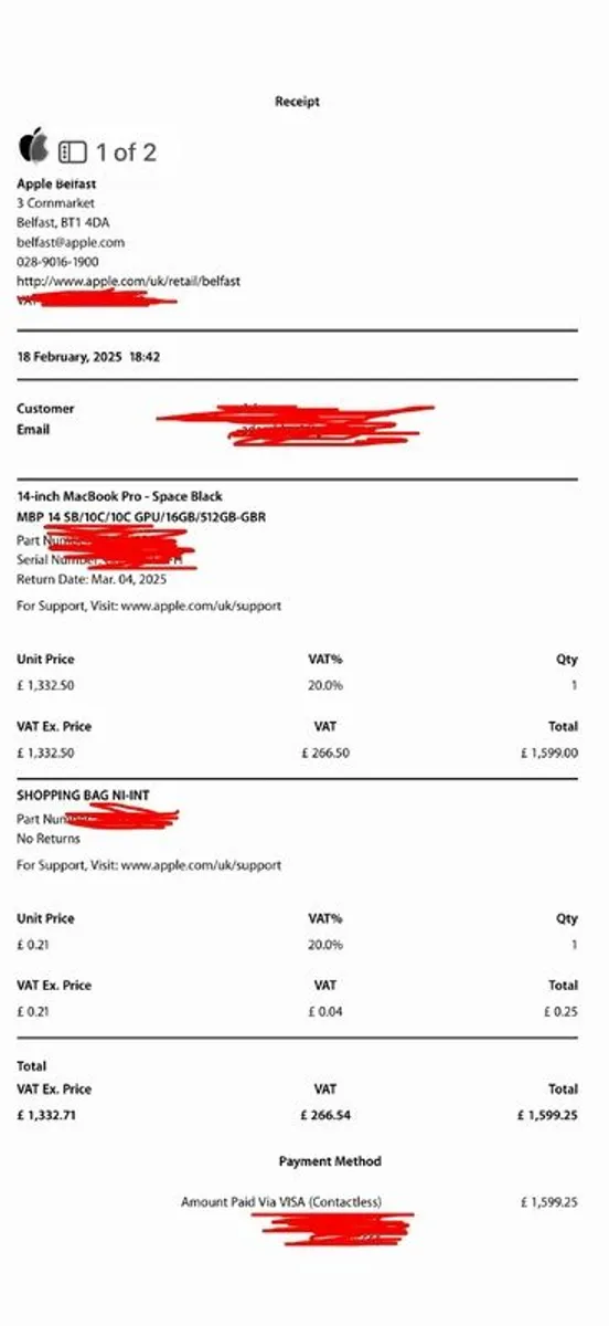 2024 Macbook Pro M4 16gb Ram 512gb Ssd (14 Inch) - Image 4