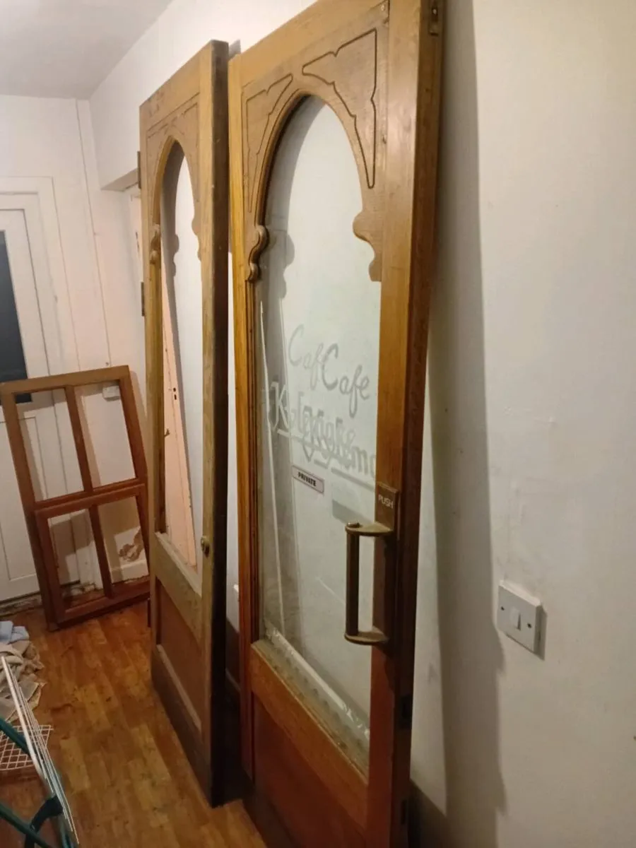 rare original kylemore cafe doors o connell street - Image 1