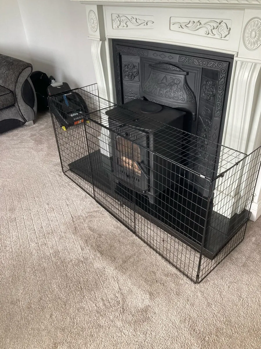 Child proof fire guard