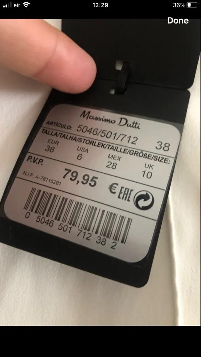 Ladies  BNWT designer trousers size 10 €30 - Image 3