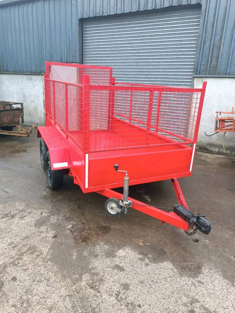 Builders Trailer with ramp - Image 1