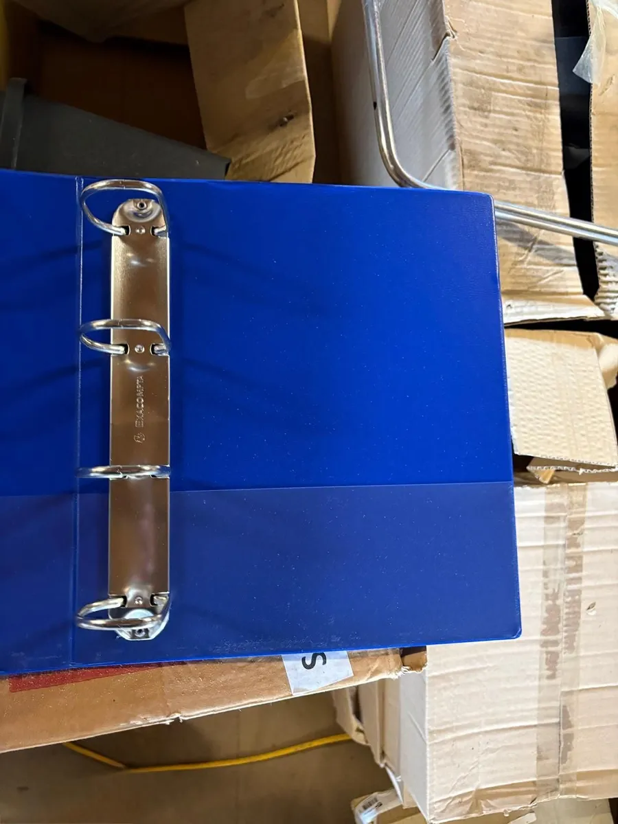 40 A4 D-ring binders - Large Spine - £20+VAT - Image 2