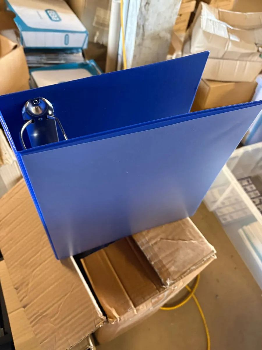 40 A4 D-ring binders - Large Spine - £20+VAT - Image 3