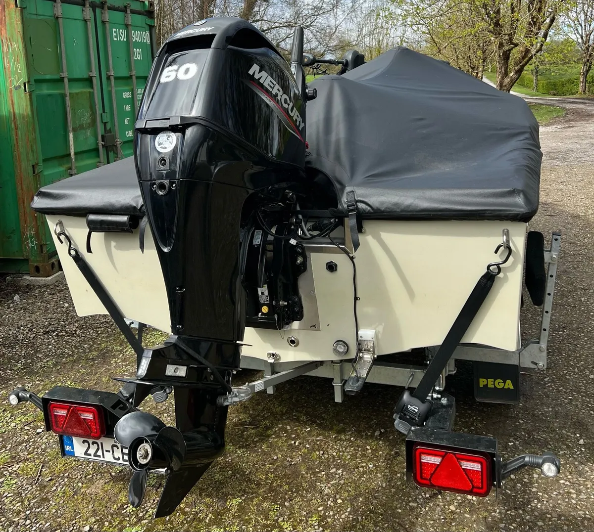 Fishing Boat Orka 475, 60hp Mercury, Pega Trailer - Image 3