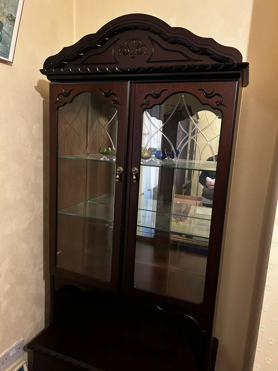 Mahogany China Cabinet - Image 1