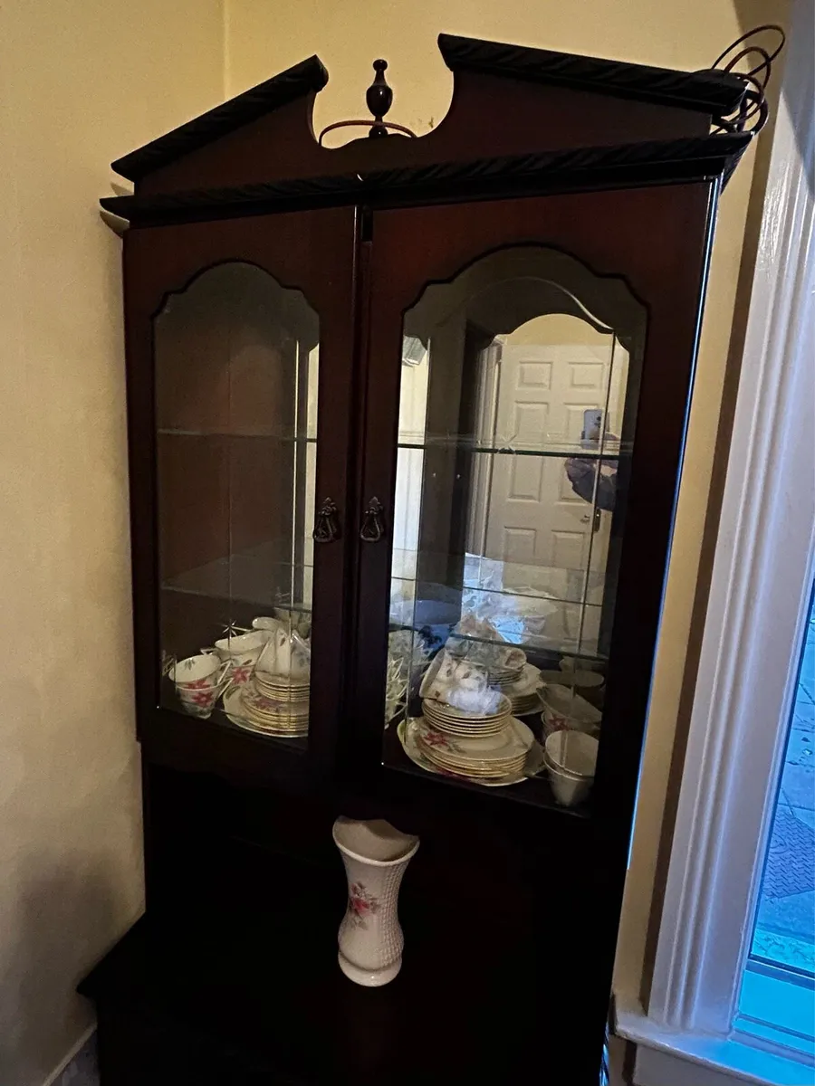Mahogany China Cabinet - Image 2