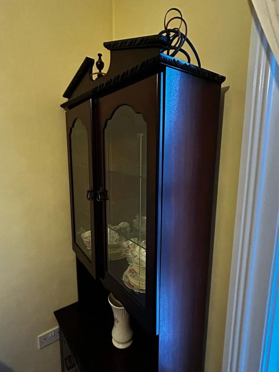 Mahogany China Cabinet - Image 3