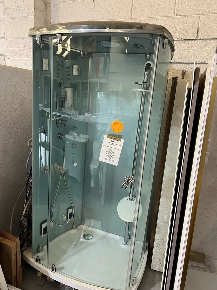 Inside shower/sauna - Image 1