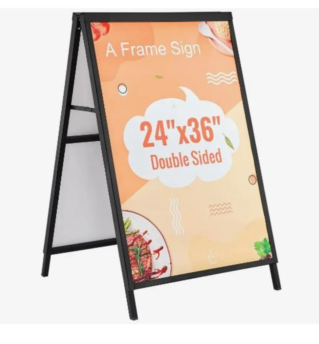 A Frame Sidewalk Sign, 24x36 Inch - Image 1