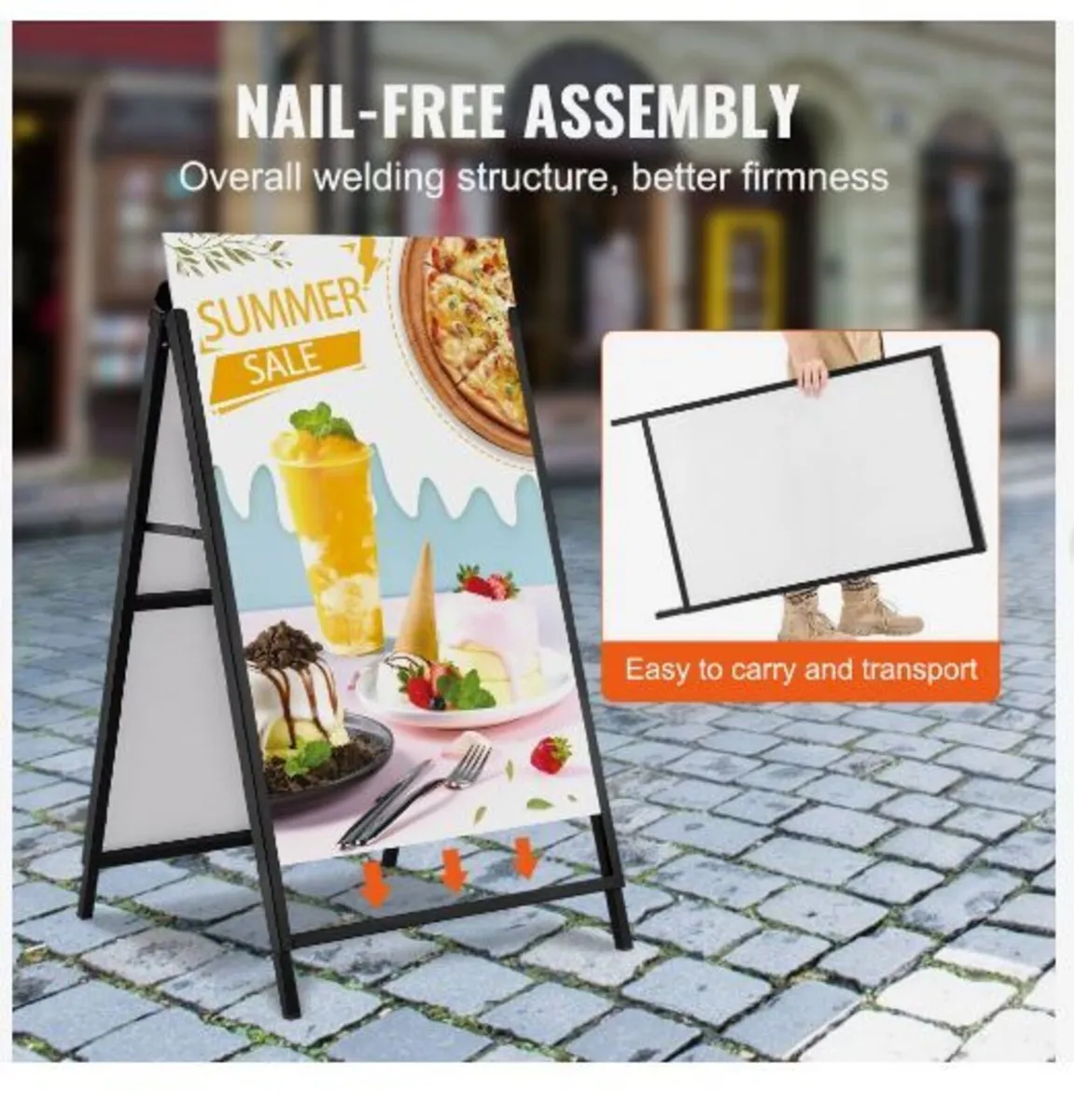 A Frame Sidewalk Sign, 24x36 Inch - Image 3