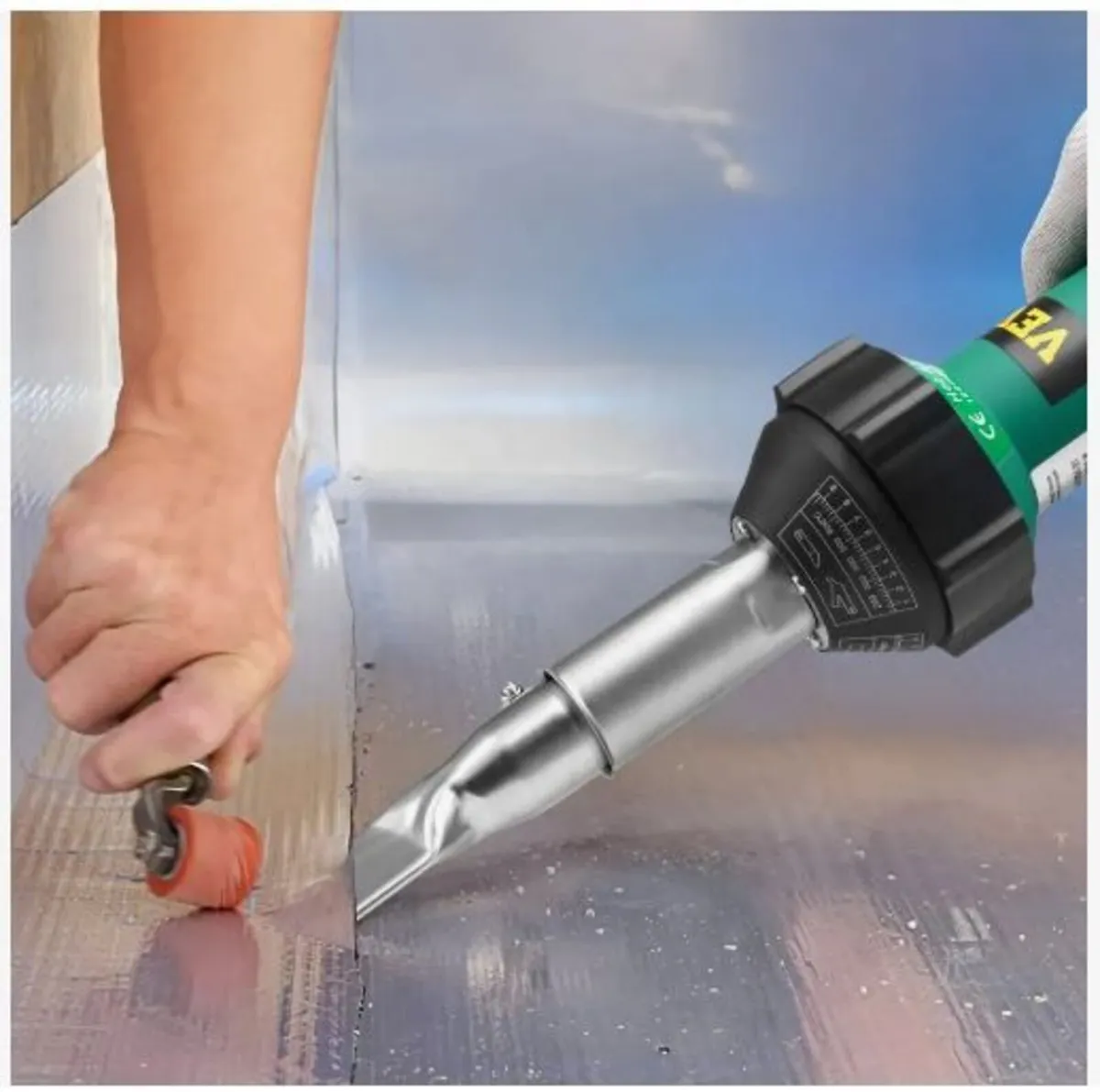 Hot Air Plastic Welder, 1600W - Image 2