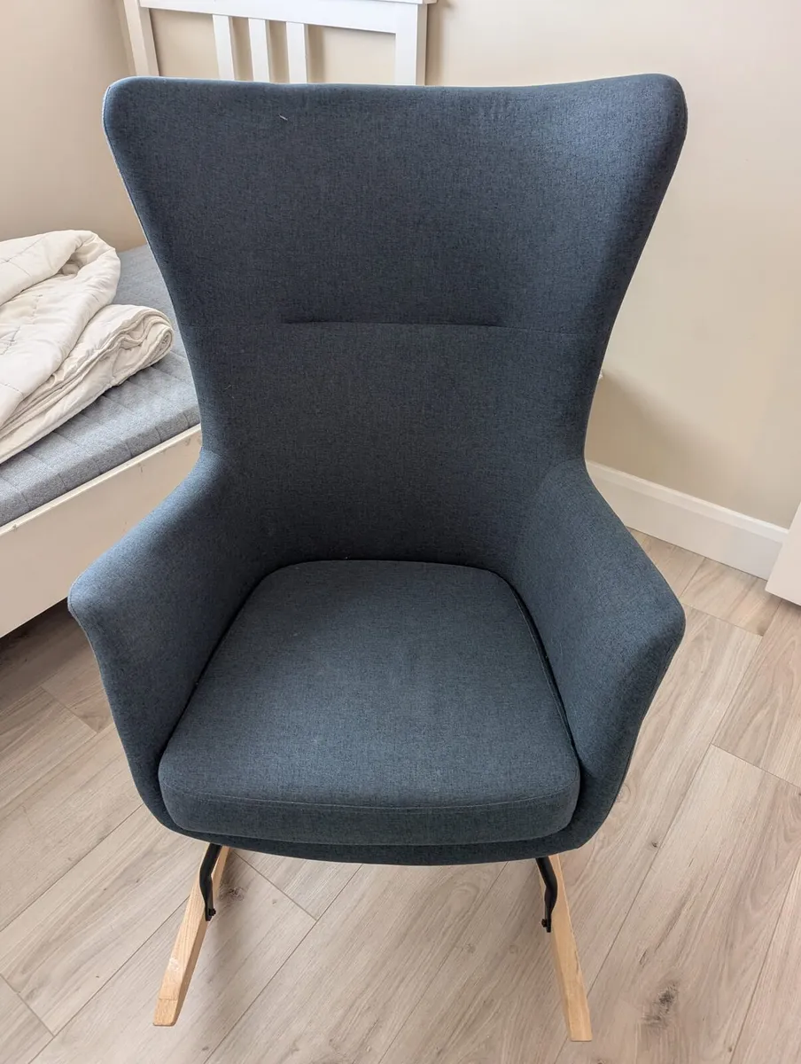 Next Ezra High Back Rocking Chair - Image 1