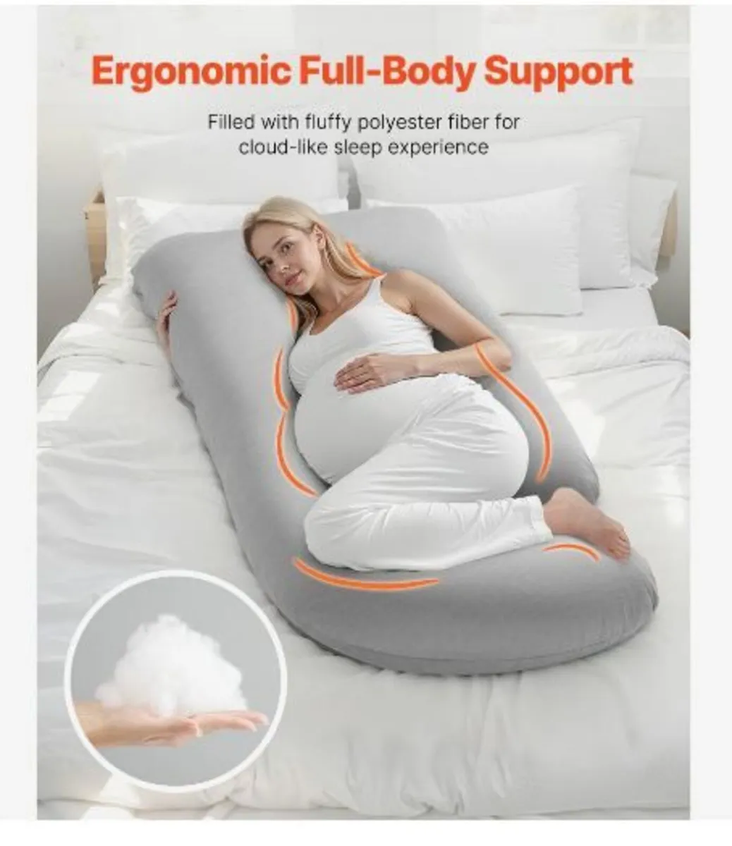 Pregnancy Pillow, G-Shaped Maternity Pillow - Image 4