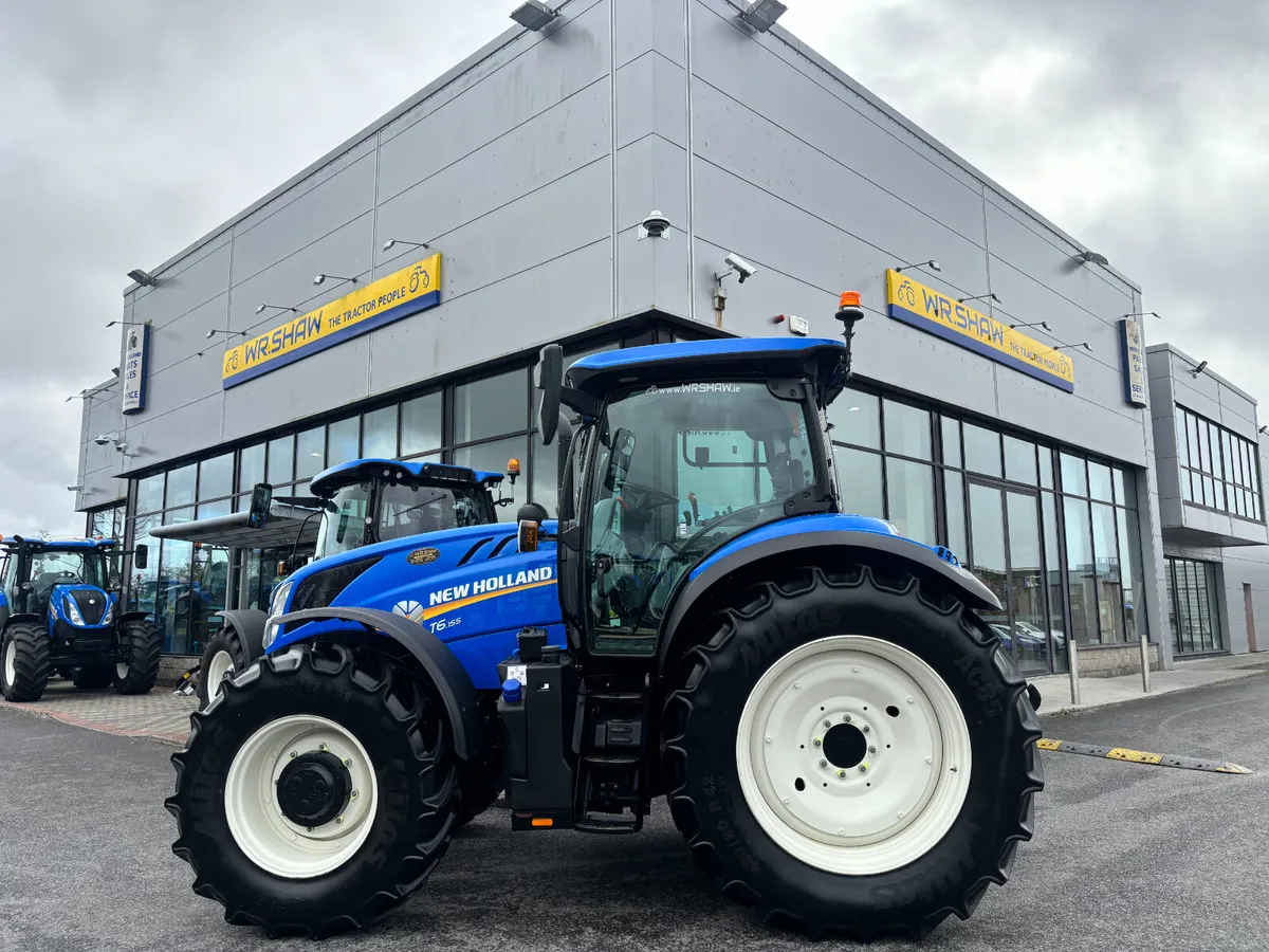 New Holland T6.155 Electro Command-1064hrs - Image 1